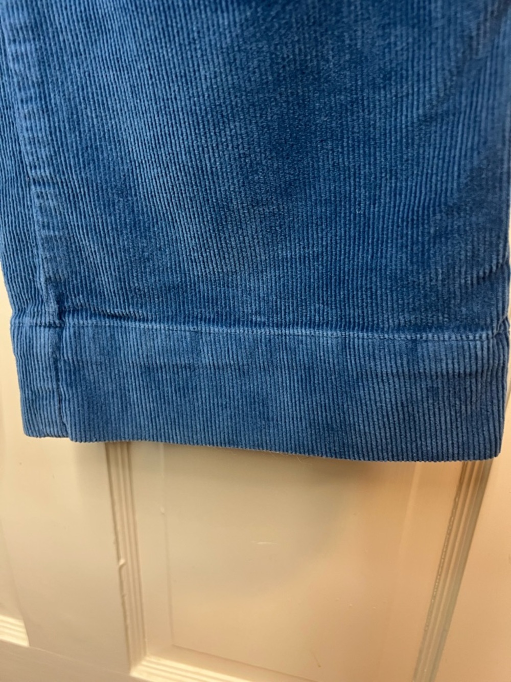Vintage Y2K See by Chloe Mid-Rise Blue Corduroy Pants Sz 27 - Picture 7 of 10